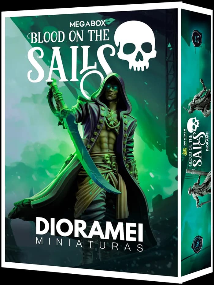 Megabox Blood on the Sails — Dioramei Miniaturas