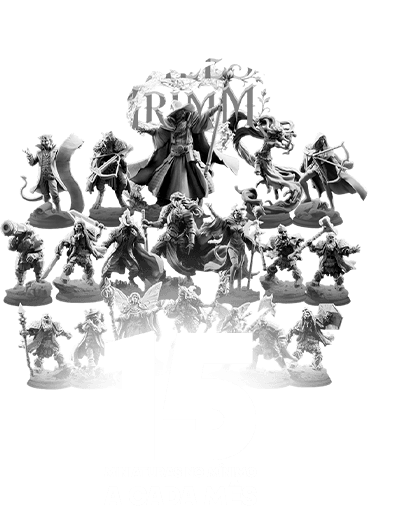 15 miniaturas em resina no mínimo a cada mês
